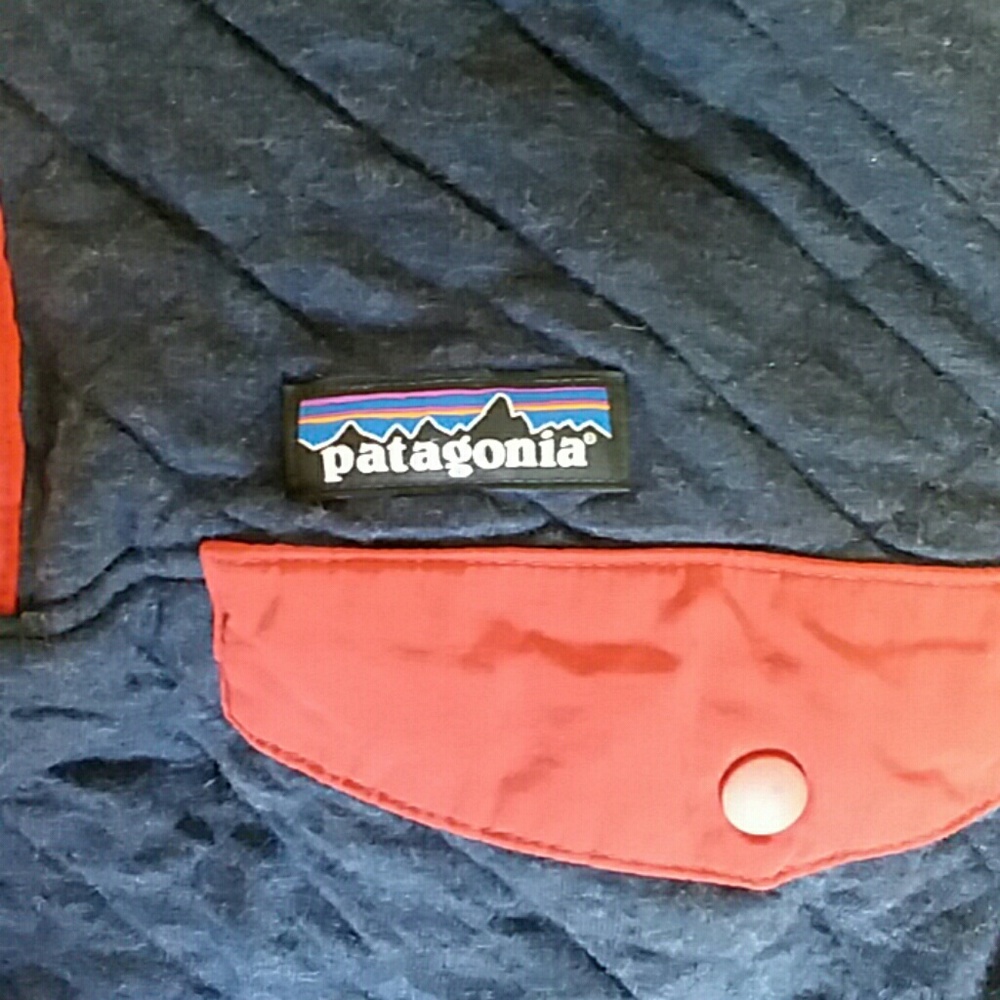 Patagonia Blue cotton quilt snap-t pullover - Picture 5 of 9